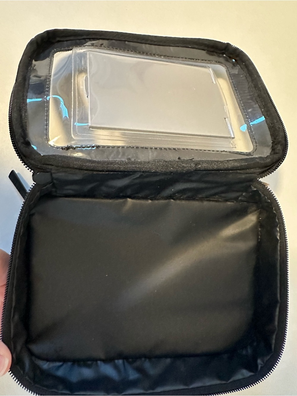BEIS On The Go Essentials Cosmetic Case in Black - Picture 7 of 13